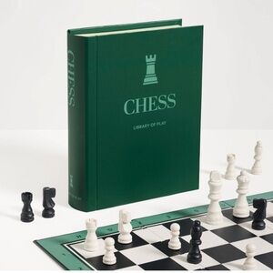 Chess Bookshelf Edition Board Game By WS Games - New